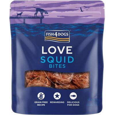 Fish4Dogs Pochoutky pro psy - Kalamáry - 80g Fish4Dogs Pochoutky pro psy - Kalamáry - 80g