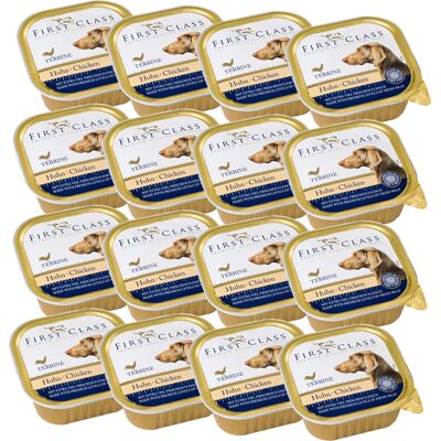 Akinu FIRST CLASS Drůbeží paštika pro psy 16 x 150 g Akinu FIRST CLASS Drůbeží paštika pro psy 16 x 150 g