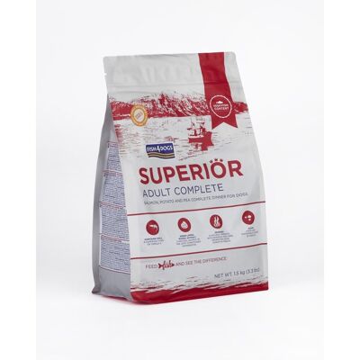 Fish4Dogs Granule malé pro dospělé psy Superior losos s bramborami 1,5 kg Fish4Dogs Granule malé pro dospělé psy Superior losos s bramborami 1,5 kg