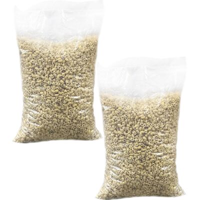 Akinu Krmné těstoviny doplňkové krmivo pro psy žluté 2 x 8 kg Akinu Krmné těstoviny doplňkové krmivo pro psy žluté 2 x 8 kg
