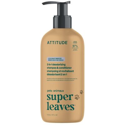 ATTITUDE 2v1 šampon a kondicionér pro mazlíčky proti zápachu s kokosem 473 ml ATTITUDE 2v1 šampon a kondicionér pro mazlíčky proti zápachu s kokosem 473 ml