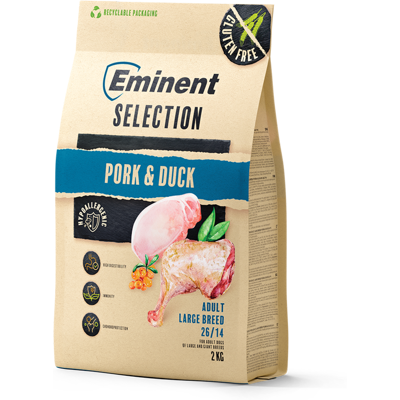 Eminent Selection Adult Large Breed Pork&Duck 2 kg Eminent Selection Adult Large Breed Pork&Duck 2 kg