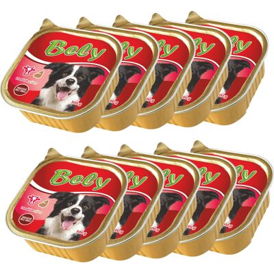Akinu BELY Hovězí & játra paštika pro psy 10 x 300 g Akinu BELY Hovězí & játra paštika pro psy 10 x 300 g