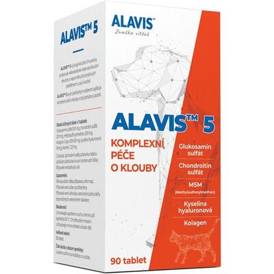 Alavis 5 pro psy a kočky - Kloubní doplněk Alavis 5 pro psy a kočky - Kloubní doplněk
