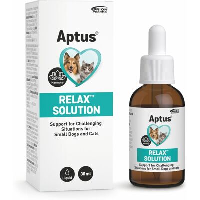 Aptus Relax Solution - Uklidňující Roztok pro Psy a Kočky - Zdravotní Doplněk Aptus Relax Solution - Uklidňující Roztok pro Psy a Kočky - Zdravotní Doplněk