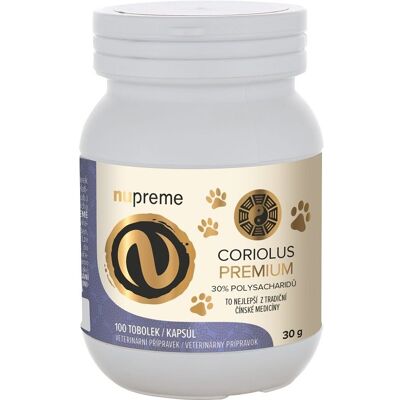 Nupreme Coriolus Versicolor Extrakt 30% - Bylinné extrakty kapsle Nupreme Coriolus Versicolor Extrakt 30% - Bylinné extrakty kapsle