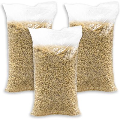 Akinu Krmné těstoviny doplňkové krmivo pro psy žluté 3 x 4 kg Akinu Krmné těstoviny doplňkové krmivo pro psy žluté 3 x 4 kg