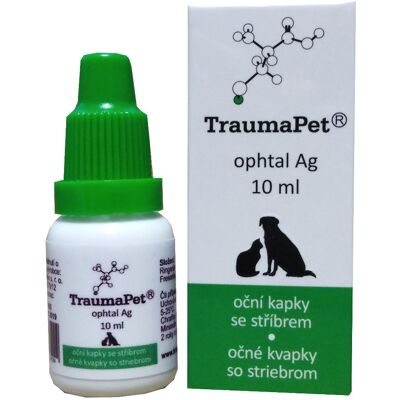 Traumapet Ag Oční kapky - Veterinární 10ml Traumapet Ag Oční kapky - Veterinární 10ml