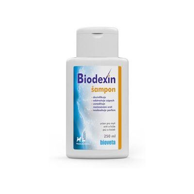 Šampon Biodexin - 250ml - Antiseptický pro psy a kočky Šampon Biodexin - 250ml - Antiseptický pro psy a kočky