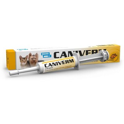 Bioveta Caniverm Perorální pasta pro psy a kočky 10 ml Bioveta Caniverm Perorální pasta pro psy a kočky 10 ml