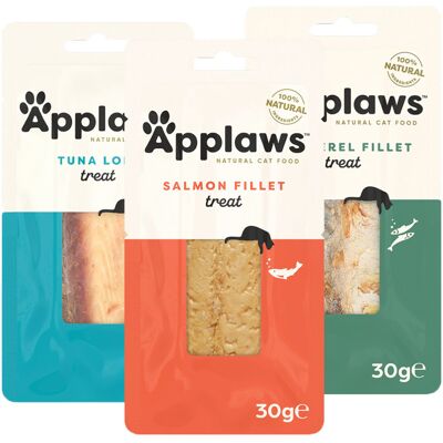 Applaws Steak přírodní filet multipack 12x30 g Applaws Steak přírodní filet multipack 12x30 g