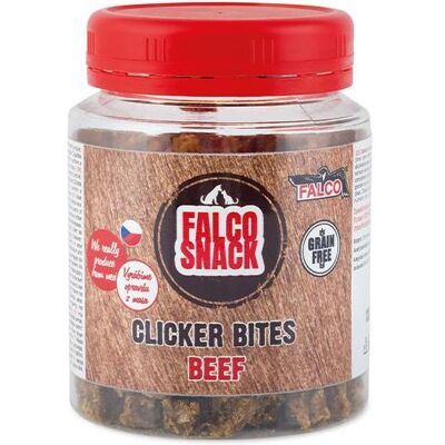 Sokol Falco Clicker bites hovězí 130g Sokol Falco Clicker bites hovězí 130g