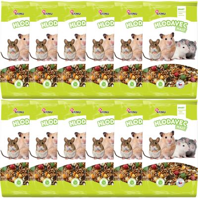 Akinu Kompletní menu krmivo pro malé hlodavce 12 x 500 g Akinu Kompletní menu krmivo pro malé hlodavce 12 x 500 g