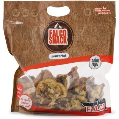 Sokol Falco Záušky vepřové sušené 1kg Sokol Falco Záušky vepřové sušené 1kg