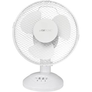 Bílý stolní ventilátor Clatronic VL 3601 - 30 W Přenosný stolní ventilátor Bílý stolní ventilátor Clatronic VL 3601 - 30 W Přenosný stolní ventilátor