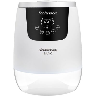 Rohnson Zvlhčovač vzduchu s vrchním plněním R-9517 UV-C Antibacterial Rohnson Zvlhčovač vzduchu s vrchním plněním R-9517 UV-C Antibacterial