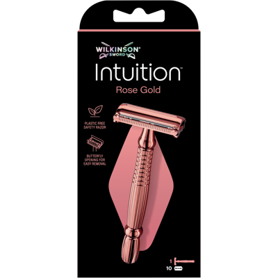 Wilkinson Intuition Rose Gold holicí strojek + čepele 10 ks Wilkinson Intuition Rose Gold holicí strojek + čepele 10 ks