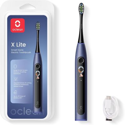 Oclean X Lite smart sonický kartáček tmavě modrý Oclean X Lite smart sonický kartáček tmavě modrý