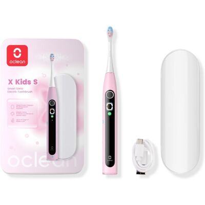 Oclean X Kids set sonický kartáček růžový Oclean X Kids set sonický kartáček růžový