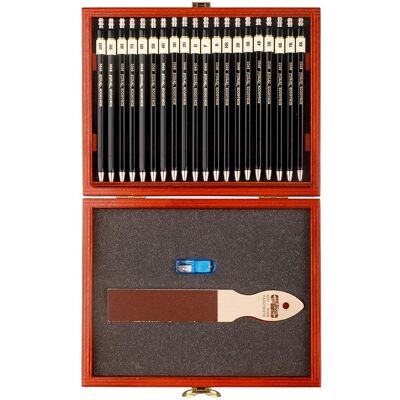 KOH-I-NOOR 5900 - souprava černých mechanických versatilek - 22 ks KOH-I-NOOR 5900 - souprava černých mechanických versatilek - 22 ks