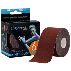 BronVit Sport Kinesio Tape classic 5 cm x 6 m tejpovací páska kávová BronVit Sport Kinesio Tape classic 5 cm x 6 m tejpovací páska kávová