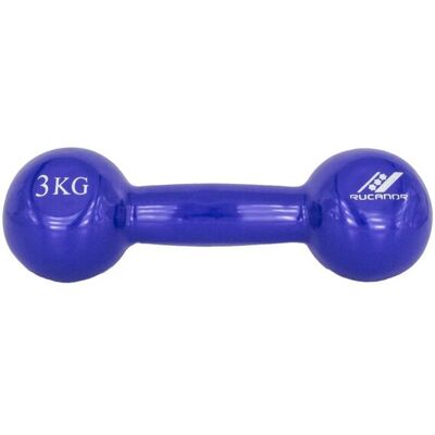 Rucanor Dumbbell činky, Barva: modrá, Váha: 3 Kg Rucanor Dumbbell činky, Barva: modrá, Váha: 3 Kg