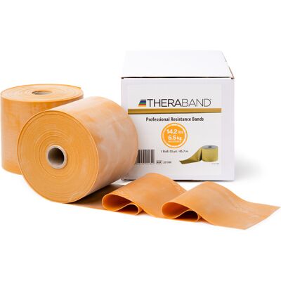 Thera-Band Odporové Gumy Zlaté 45,5 m Profesionální Latex Thera-Band Odporové Gumy Zlaté 45,5 m Profesionální Latex