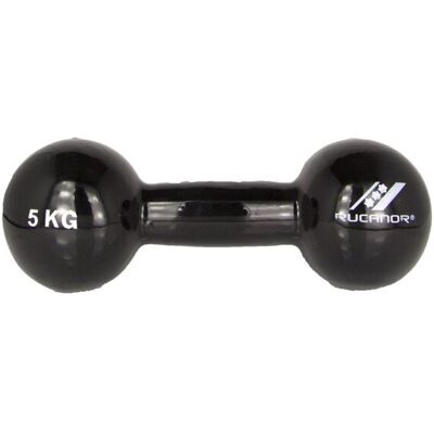 Rucanor Dumbbell činky, Barva: černá, Váha: 5 Kg Rucanor Dumbbell činky, Barva: černá, Váha: 5 Kg