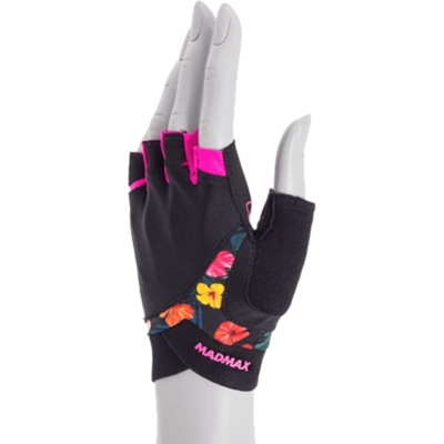 MadMax Flower Power rukavice MFG770 černé - M MadMax Flower Power rukavice MFG770 černé - M