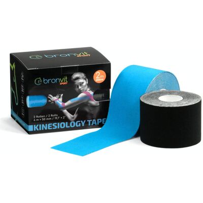 BronVit - Sport Kinesio Tape - 5 cm x 6 m - 2 ks BronVit - Sport Kinesio Tape - 5 cm x 6 m - 2 ks