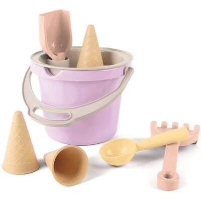 DANTOY hračky na písek - zmrzlina - 8ks Pastel Pink 24m+ DANTOY hračky na písek - zmrzlina - 8ks Pastel Pink 24m+