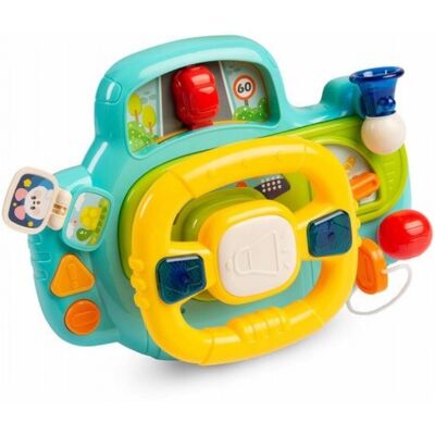 Toyz Interaktivní hračka se zvukem, volant - tyrkysový Toyz Interaktivní hračka se zvukem, volant - tyrkysový