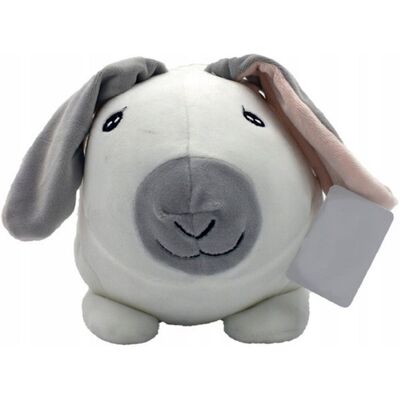 Babyono Plyšová hračka Tulilo Králíček, 27 cm - bílo/šedý Babyono Plyšová hračka Tulilo Králíček, 27 cm - bílo/šedý