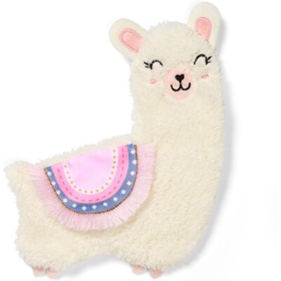 Babyono Plyšová hračka/přítulníček, šustící LAMA LULU, krémová/růžová Babyono Plyšová hračka/přítulníček, šustící LAMA LULU, krémová/růžová