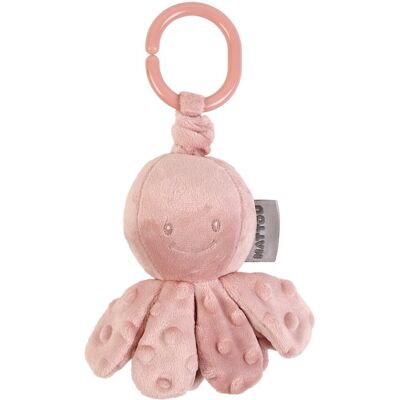 Nattou Chobotnička vibrační na C kroužku dusty pink 20 cm Lapidou Nattou Chobotnička vibrační na C kroužku dusty pink 20 cm Lapidou