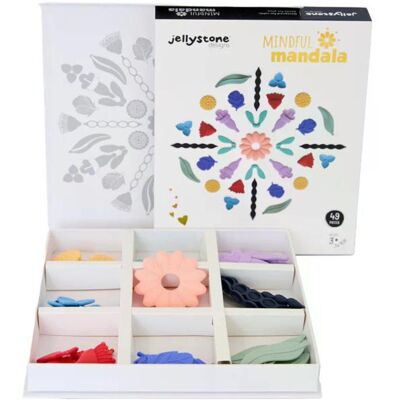Jellystone Designs Senzorická antistresová mandala pro děti, duhová Jellystone Designs Senzorická antistresová mandala pro děti, duhová