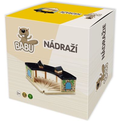 BABU Nádraží k dřevěné vláčkodráze BABU Nádraží k dřevěné vláčkodráze