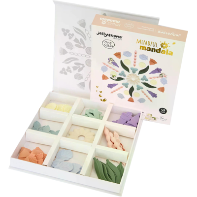 Jellystone Designs Senzorická antistresová mandala pro děti, pastelová Jellystone Designs Senzorická antistresová mandala pro děti, pastelová