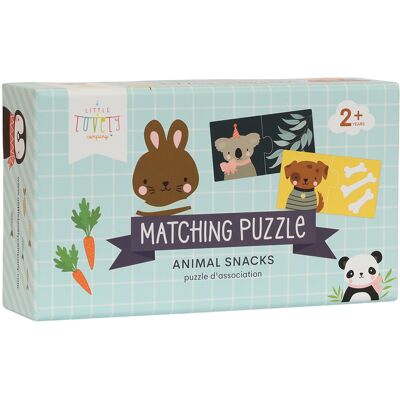 A Little Lovely Company přiřazovací puzzle - pochoutky pro zvířátka A Little Lovely Company přiřazovací puzzle - pochoutky pro zvířátka