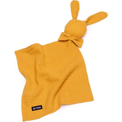 T-tomi BIO Mušelínový usínáček 1 ks Mustard T-tomi BIO Mušelínový usínáček 1 ks Mustard