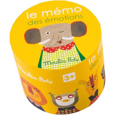 Moulin Roty Zábavné pexeso s emocemi Moulin Roty Zábavné pexeso s emocemi