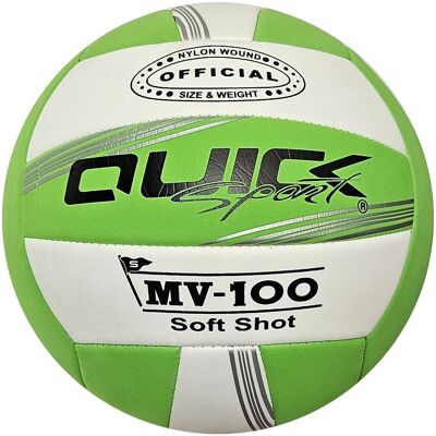 Quick Volejbalový míč MV-100 Soft Shot zelená Quick Volejbalový míč MV-100 Soft Shot zelená