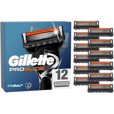 Gillette ProGlide Manual náhradní hlavice 12 ks Gillette ProGlide Manual náhradní hlavice 12 ks