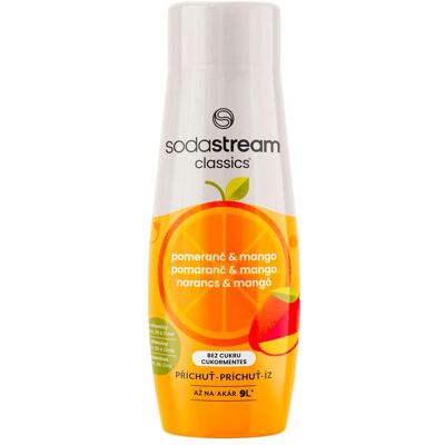 SODASTREAM Koncentrát příchuť Pomeranč Mango Zero 440 ml SODASTREAM Koncentrát příchuť Pomeranč Mango Zero 440 ml