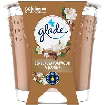Glade Vonná svíčka Sensual Sandalwood & Jasmine 112 g Glade Vonná svíčka Sensual Sandalwood & Jasmine 112 g