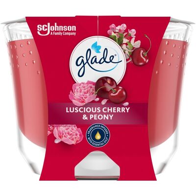 Glade Vonná svíčka Luscious Cherry & Peony 204 g Glade Vonná svíčka Luscious Cherry & Peony 204 g