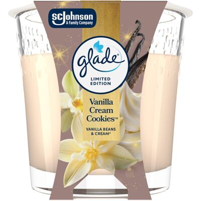 Glade Vonná svíčka Vanilla Cream Cookies 112 g Glade Vonná svíčka Vanilla Cream Cookies 112 g