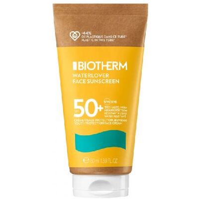 Biotherm Waterlover Ochranný Krém na Obličej SPF50+ (50ml) Biotherm Waterlover Ochranný Krém na Obličej SPF50+ (50ml)