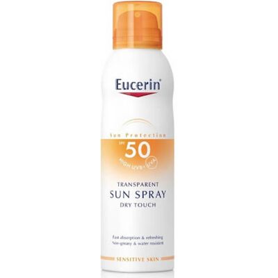 Eucerin Opalovací Sprej SPF 50 Transparentní - Ochrana Před Sluncem Eucerin Opalovací Sprej SPF 50 Transparentní - Ochrana Před Sluncem