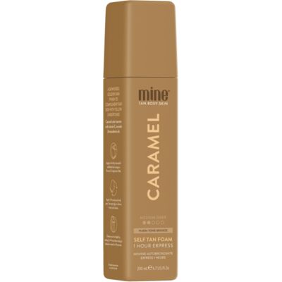 Minetan Caramel Self Tan Foam - Samodostrajávající opalovací pěna, 200ml, Zlatá Minetan Caramel Self Tan Foam - Samodostrajávající opalovací pěna, 200ml, Zlatá